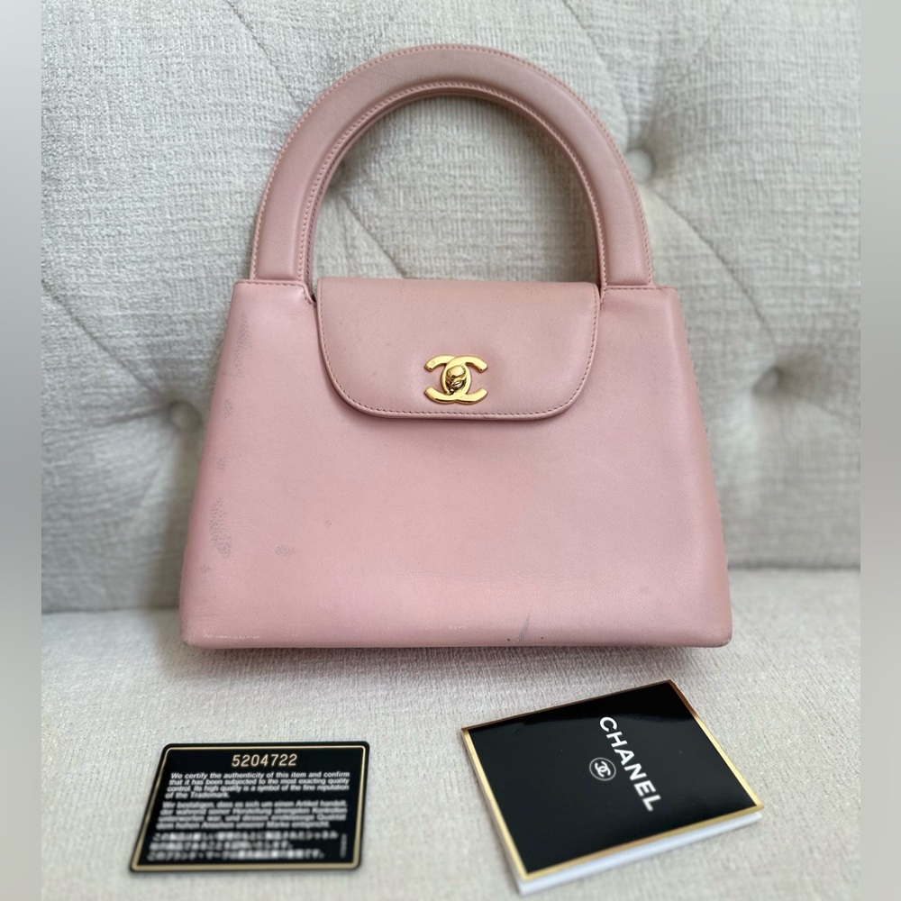 SOLD Chanel Kelly Vintage Bag Pink 1997-1999 - Picture 2 of 16